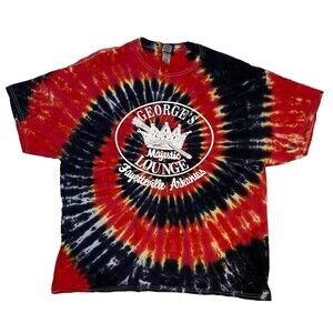Georges Majestic Lounge 2XL Tie Dye T Shirt